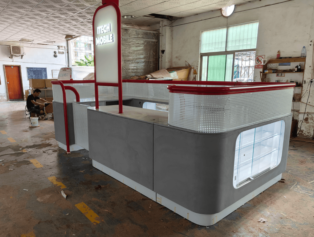 M2 Custom Mobile Accessories Kiosk
