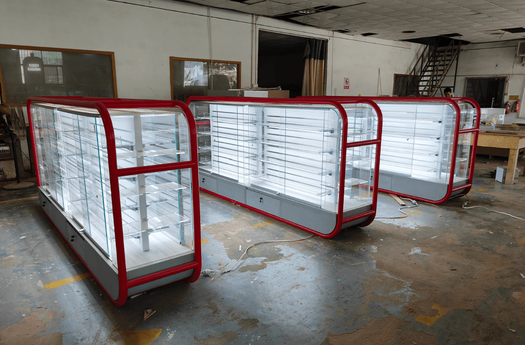M2 Custom Mobile Accessories Kiosk