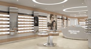 M2 custom retail kiosk